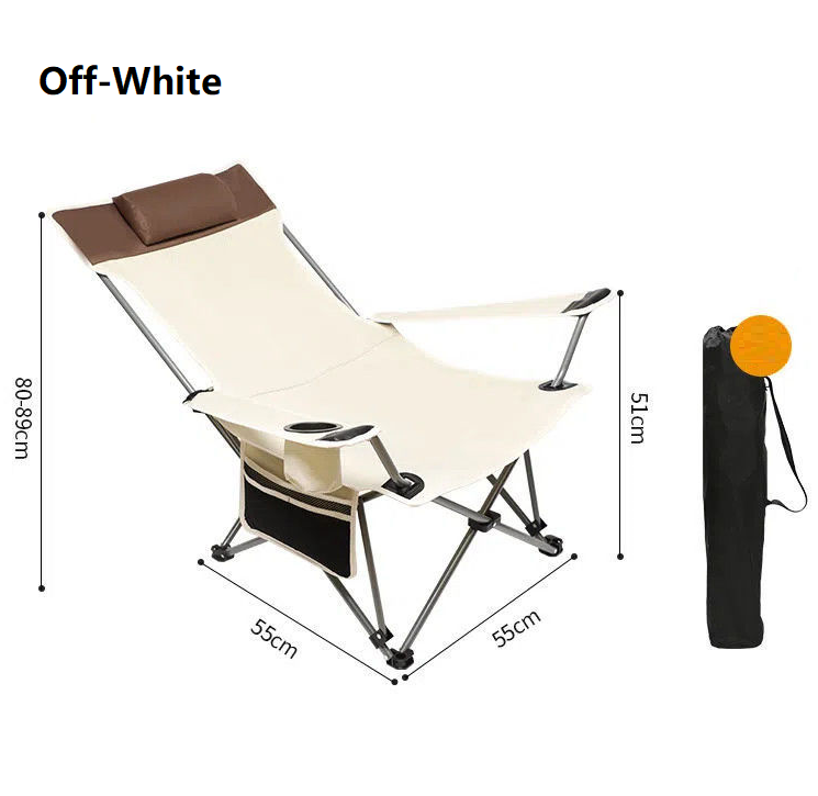 Outdoor Folding Recliner Chair – Fishing, Beach & Camping