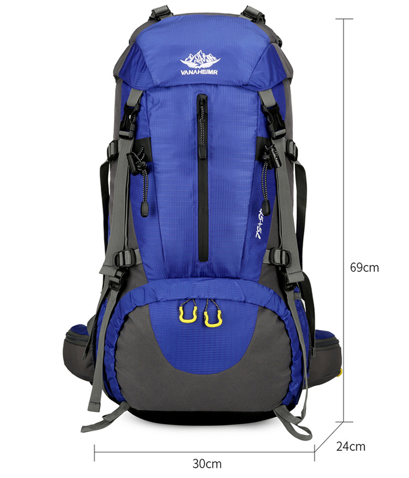 50L (45+5) Hiking Backpack – Waterproof Outdoor Camping & Climbing Daypack