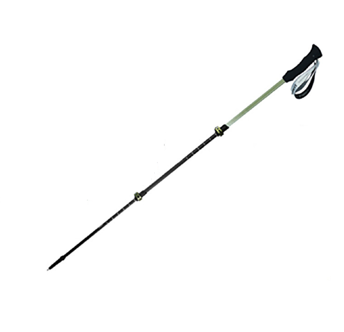 Carbon Fibre Hiking Poles – Ultra-Lightweight 3-Section Adjustable Trekking Poles LBDS11687