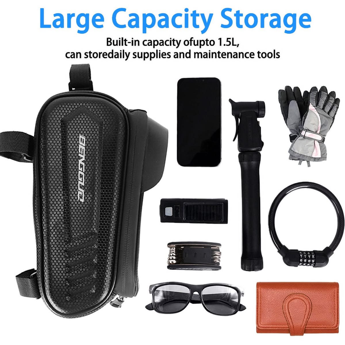Bicycle Frame Bag & Cell Phone Bracket Bag TG117016