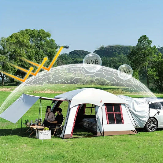 SUV Tailgate Car Tent – Quick Setup & All-Weather Outdoor Shelter