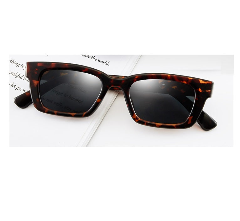 ECOTREK Square Sunglasses – Thick Frame Fashion Shades for Men & Women LX05