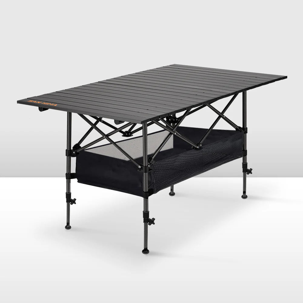Folding Camping Table – Adjustable Portable Outdoor Table-95cm