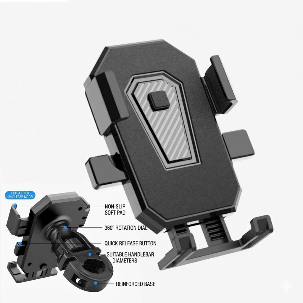 Bike & Motorbike Phone Mount – Universal Fit MY11081
