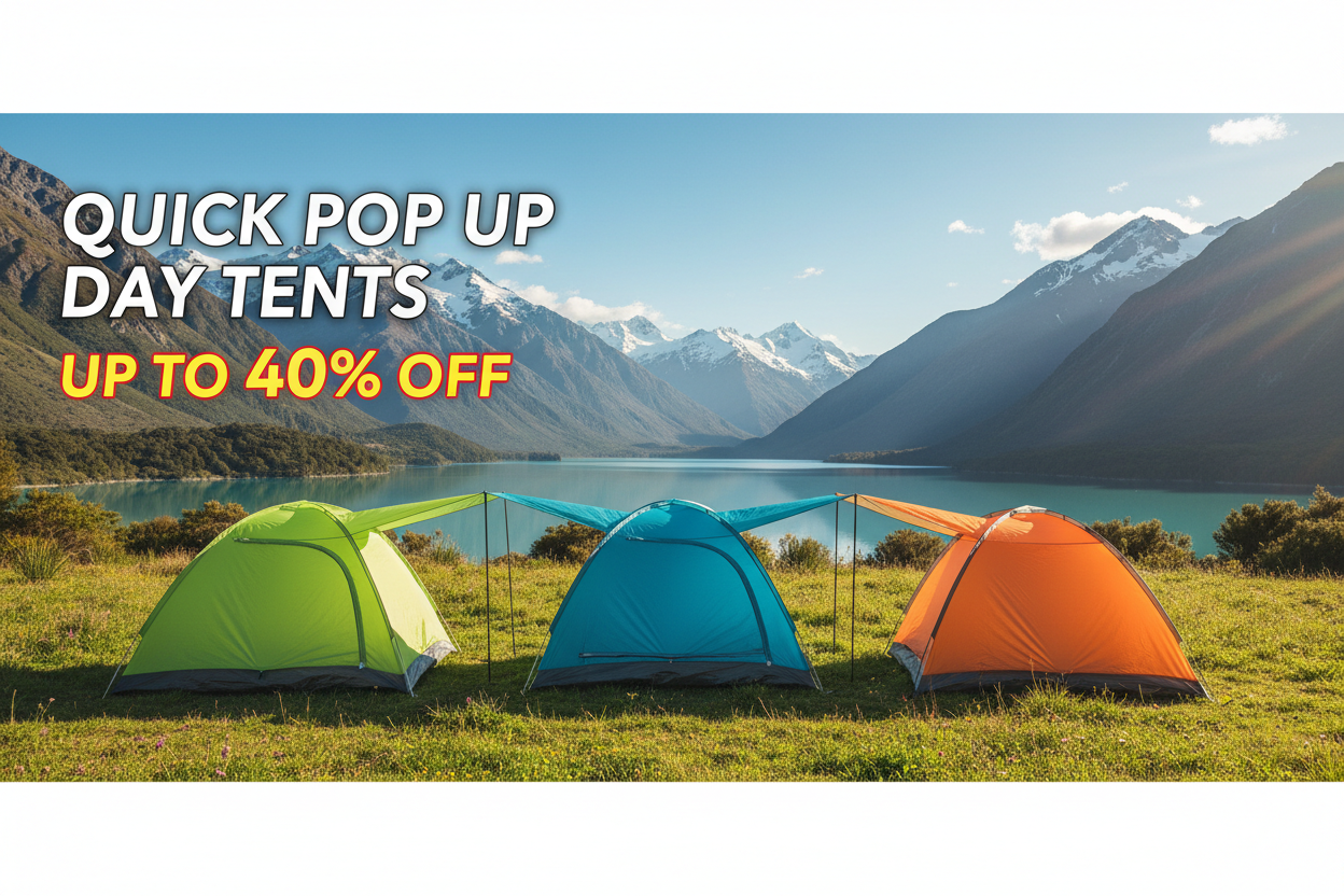 Quick Pop Up Day Tents on sales-up to 40% discount