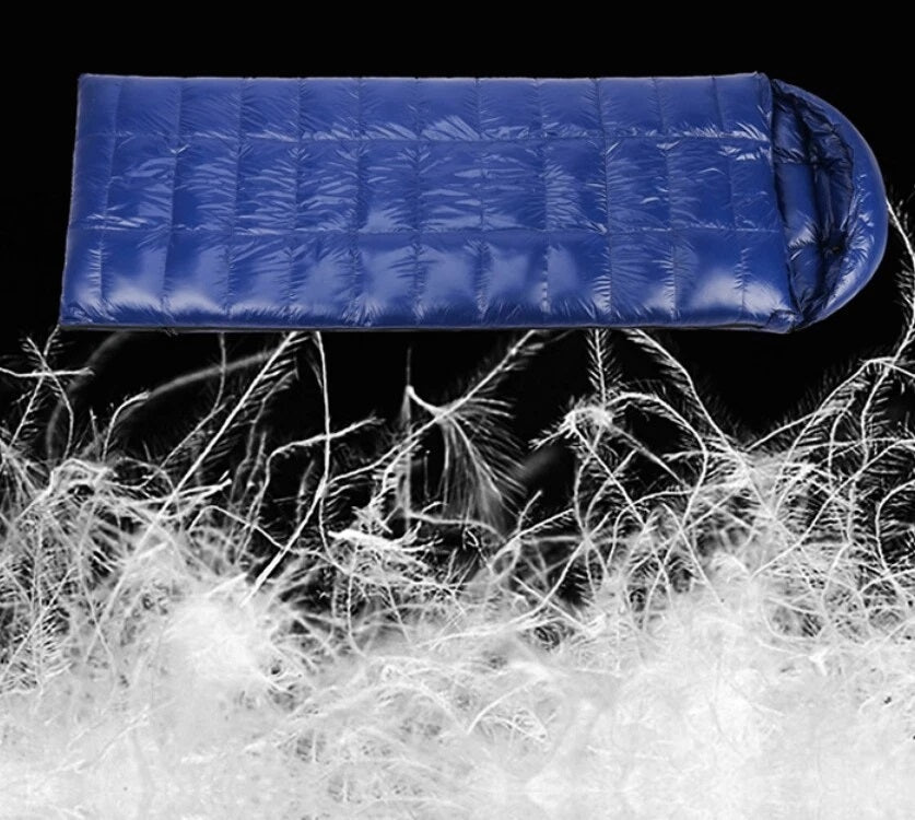 Goose Down Envelope Sleeping Bag – Compact & Lightweight