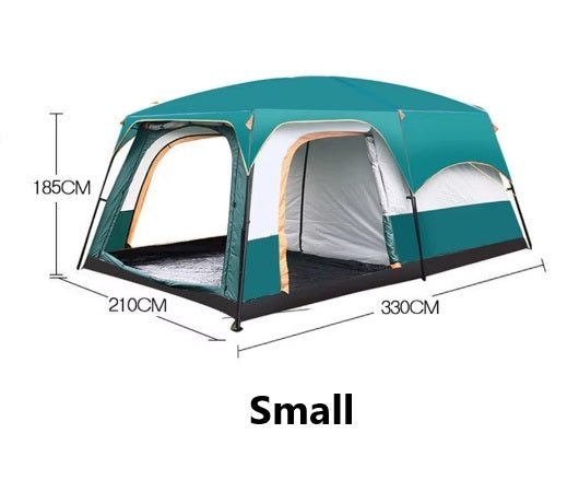 Family Outdoor Camping Tent – Double Layer, Family Cabin Tent